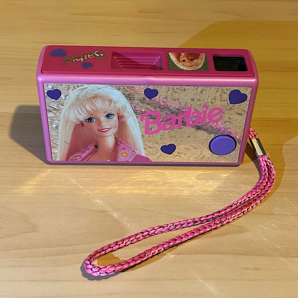 Vintage Barbie 1990’s Pink 110 Film Camera